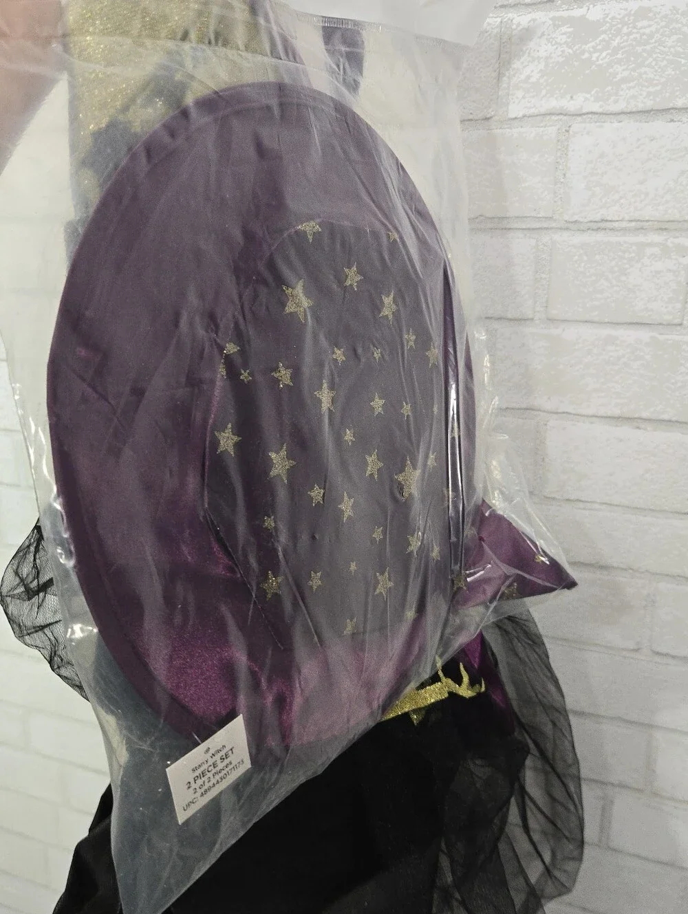 NWT Way to Celebrate Starry Witch costume size L 10/12